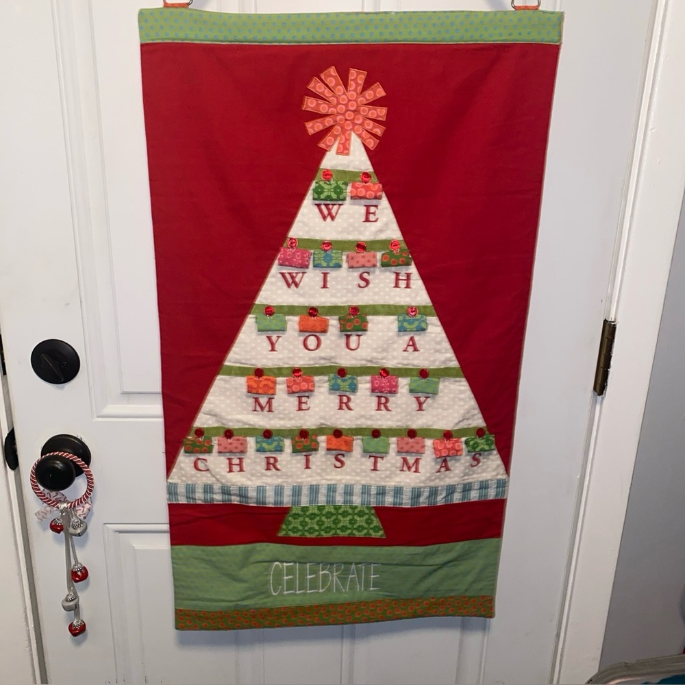 Garnet Hill  Countdown Advent Calendar‎ Celebrate We wish You a Merry Christmas